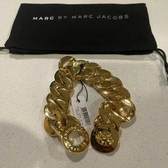 Marc Jacobs Gold Chain Bracelet - Picture 1 of 6